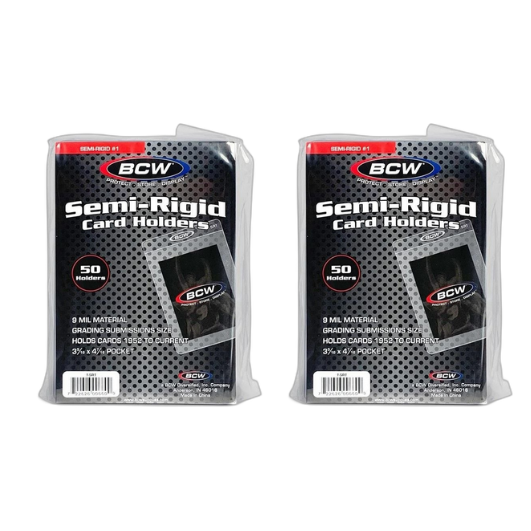 BCW Semi-Rigid Card Holders #1