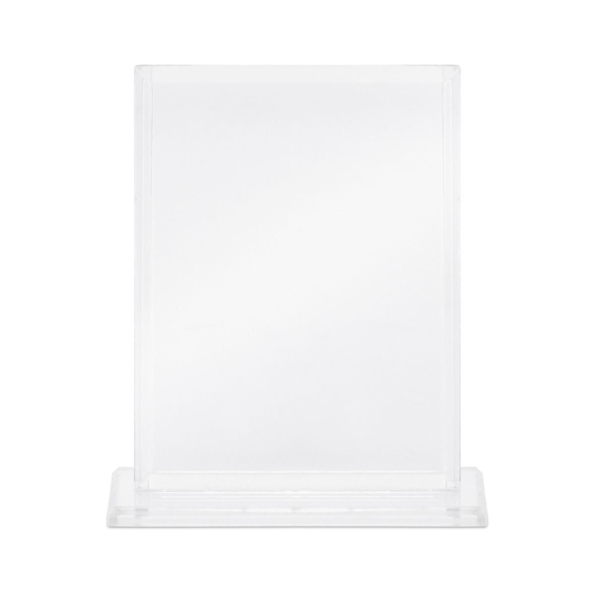BCW ½ Inch Vertical Acrylic Card Holder – Clear Display Stand for Trading Cards