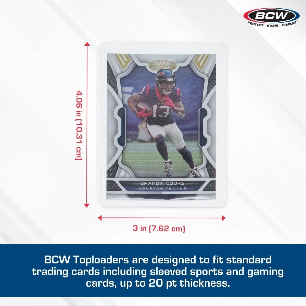 50 BCW Toploaders Regular 35pt
