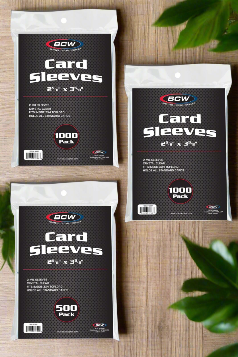 2500 Soft Penny Card Sleeves