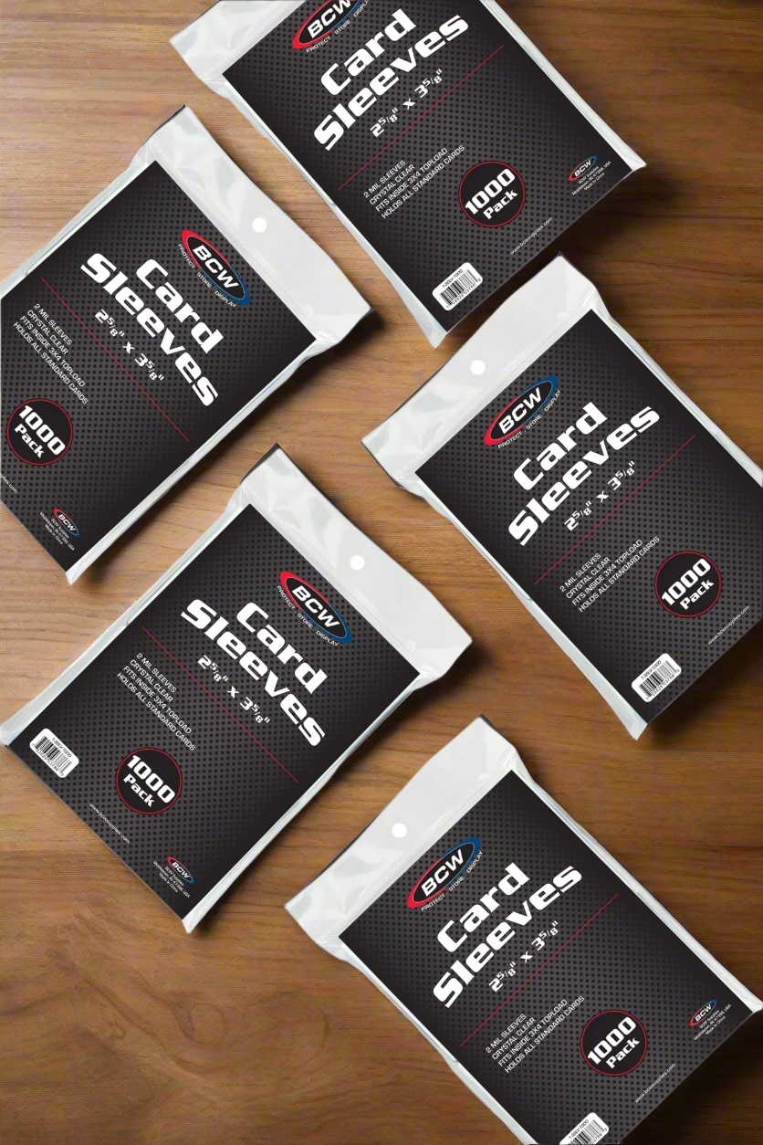 5000 Soft Penny Card Sleeves