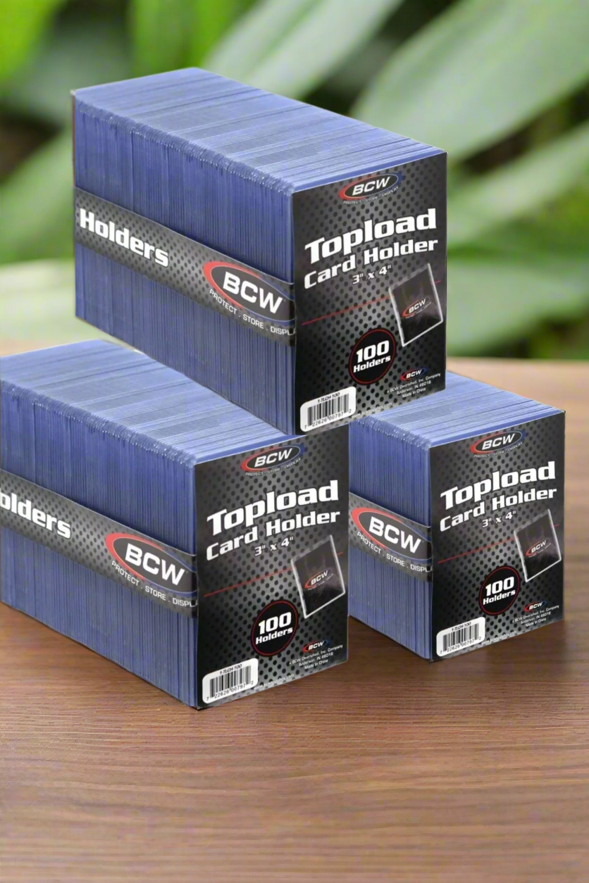 300 BCW Toploaders 35pt Point