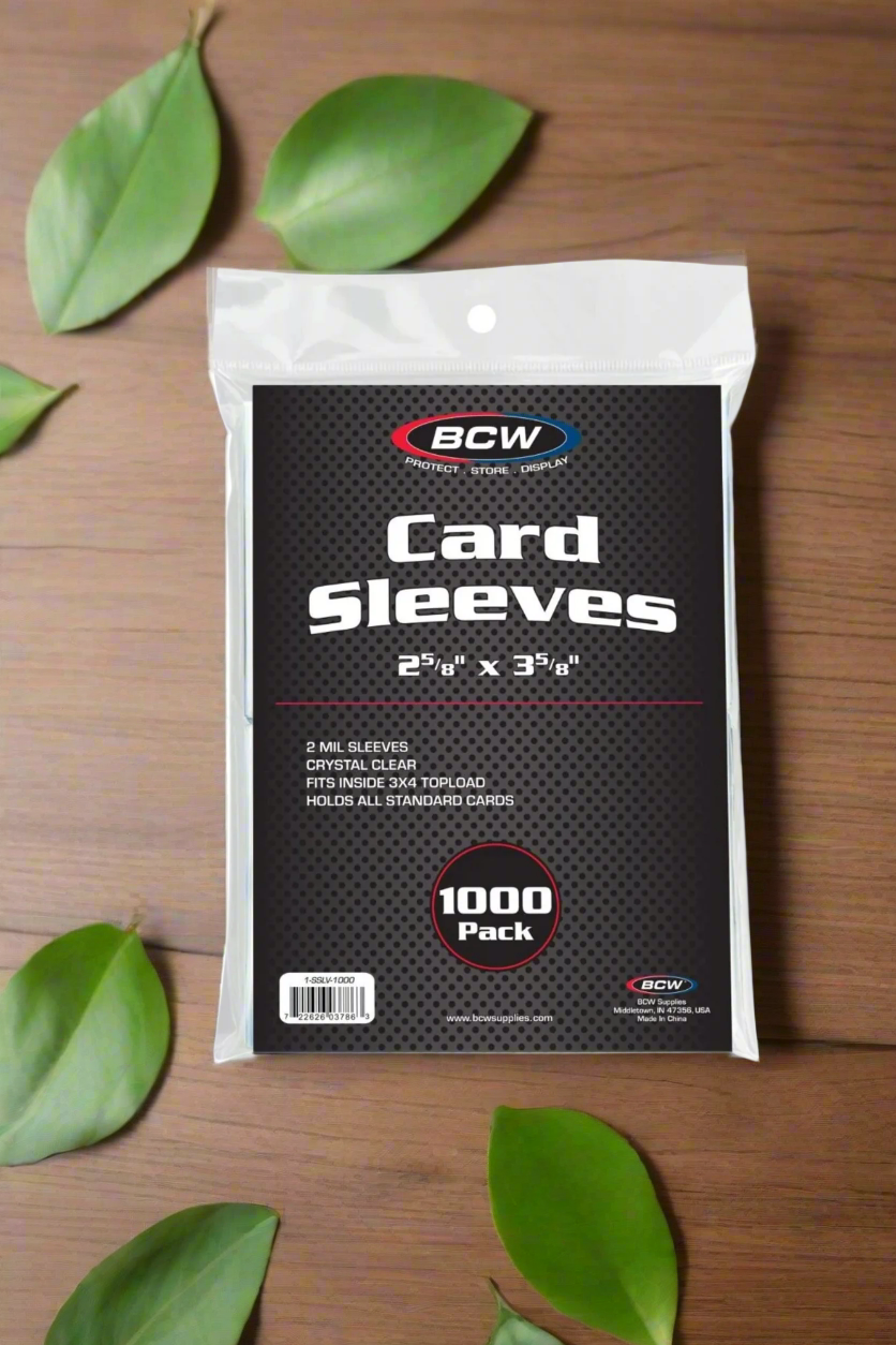 1000 Soft Penny Card Sleeves