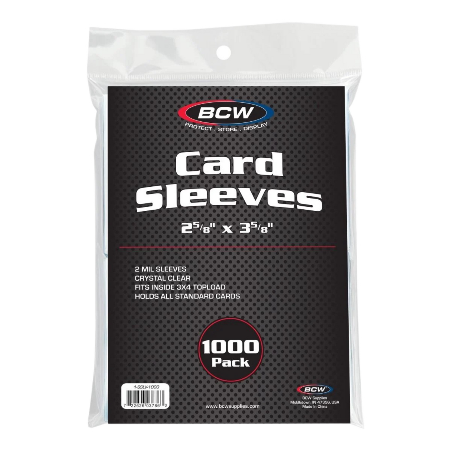 5000 Soft Penny Card Sleeves