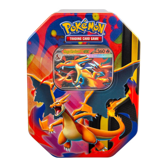 Mega Charizard Y Factory Sealed Card Tin