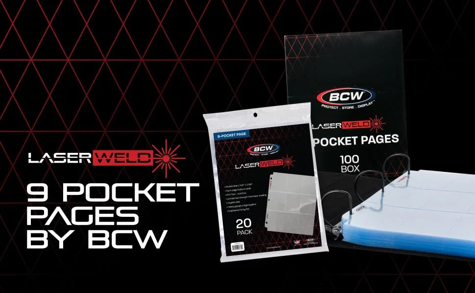 LaserWeld 9-Pocket Page (100 CT. Box)