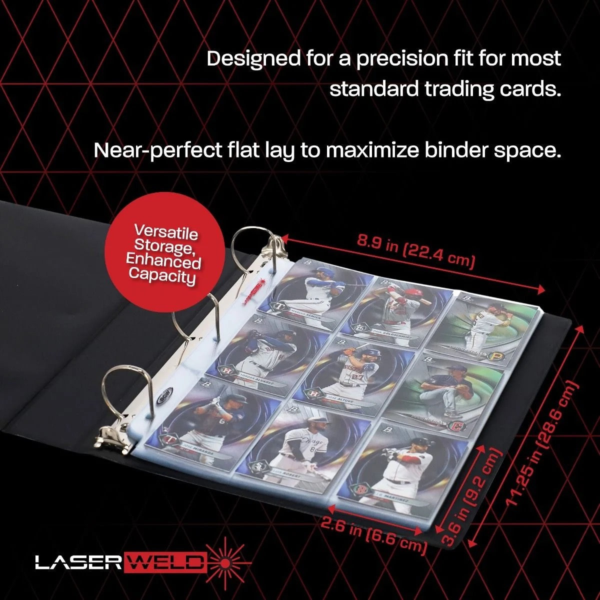 LaserWeld 9-Pocket Page (100 CT. Box)