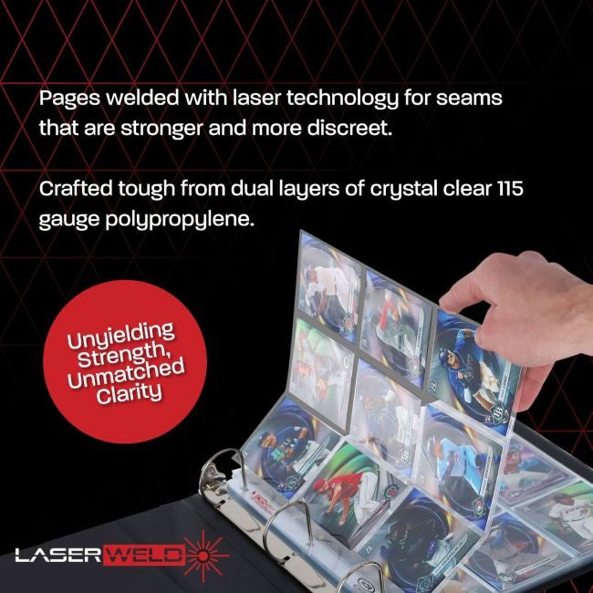 LaserWeld 9-Pocket Page (100 CT. Box)